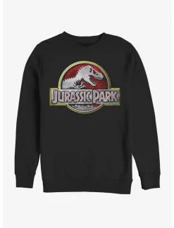 Null Jurassic Park Chrome Logo Sweatshirt
