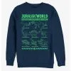Null Jurassic World Dino Identification Sweatshirt -Sweaters And Cardigans Sales 13269380 hi