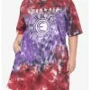 HUNIVERS Her Universe Marvel Eternals Cosmic Tie-Dye T-Shirt Dress Plus Size -Sweaters And Cardigans Sales 14412874 hi