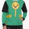 OURUNVRS Our Universe Marvel Loki Double Sleeve Hoodie -Sweaters And Cardigans Sales 15095598 hi