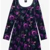 HUNIVERS Disney Villains Floral Icons Dress -Sweaters And Cardigans Sales 15430945 hi