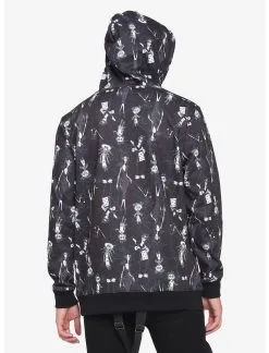 HUNIVERS Coraline Button Eyes Ghost Children Web Hoodie -Sweaters And Cardigans Sales 15593288 av2