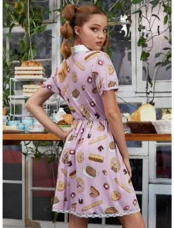 HUNIVERS Studio Ghibli Kiki's Delivery Service Sweets Dress -Sweaters And Cardigans Sales 15682686 av2