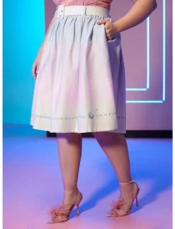 HUNIVERS Her Universe Star Wars Rebels Ombre Retro Skirt Plus Size