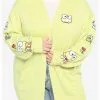HUNIVERS Kerropi Flowers Open Cardigan Plus Size -Sweaters And Cardigans Sales 17046923 hi