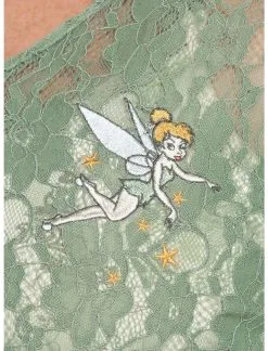 HUNIVERS Her Universe Tinker Bell Lace Tie-Front Crop Cardigan Plus Size -Sweaters And Cardigans Sales 17302154 av3