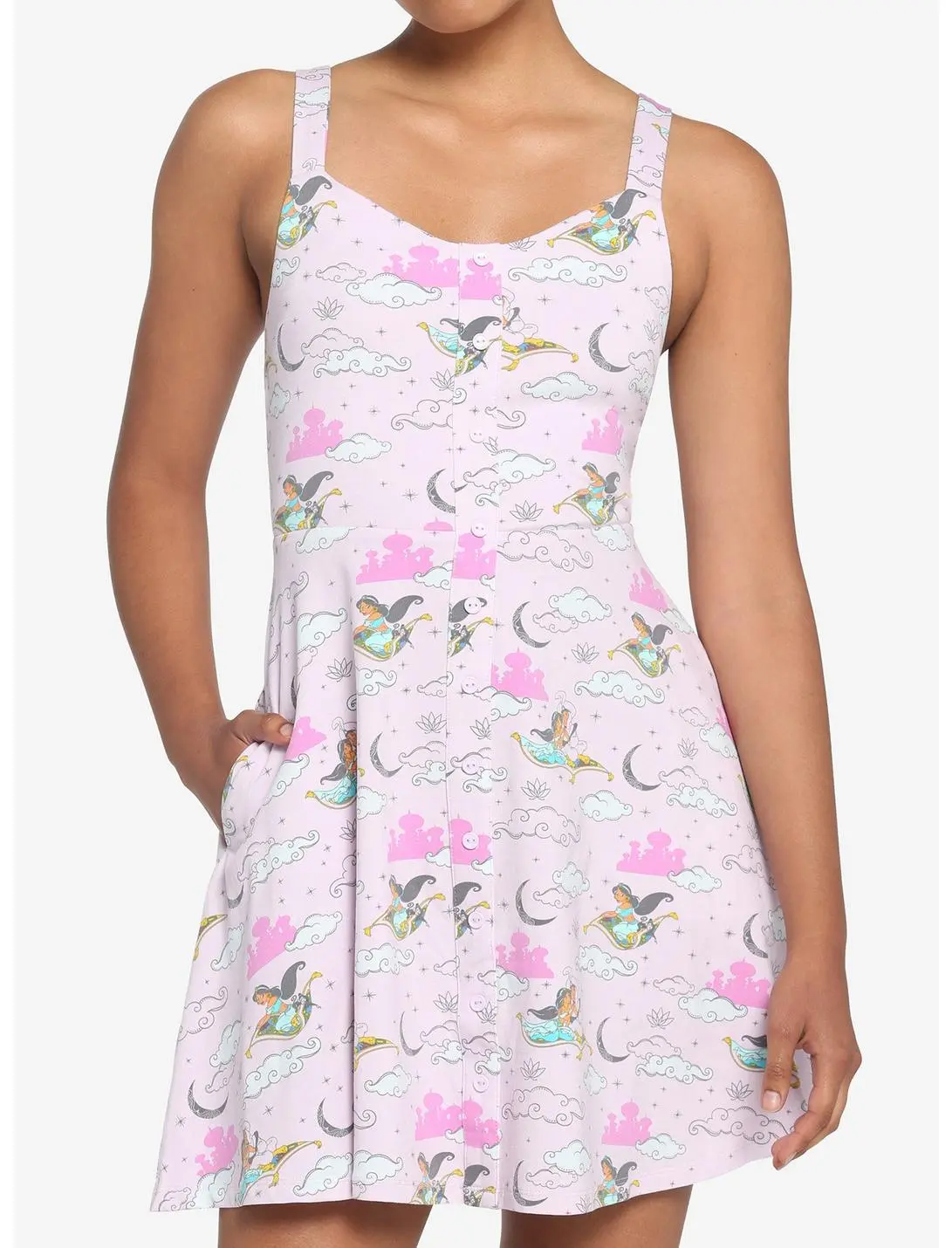 HUNIVERS Her Universe Disney Aladdin Carpet Ride Dress 3 HUNIVERS Her Universe Disney Aladdin Carpet Ride Dress