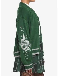HUNIVERS Harry Potter Slytherin Skimmer Cardigan -Sweaters And Cardigans Sales 17753415 av3