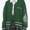 HUNIVERS Harry Potter Slytherin Skimmer Cardigan -Sweaters And Cardigans Sales 17753415 hi