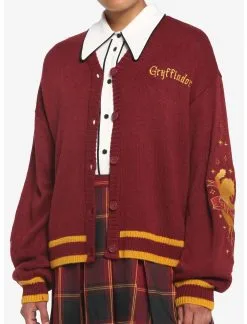 HUNIVERS Harry Potter Gryffindor Skimmer Cardigan