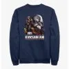 Null Star Wars Book Of Boba Fett Krrsantan Sweatshirt
