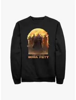 Null Star Wars Book Of Boba Fett Leading By Example Sweatshirt