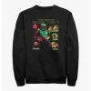 Null Star Wars Book Of Boba Fett Character Circles Sweatshirt