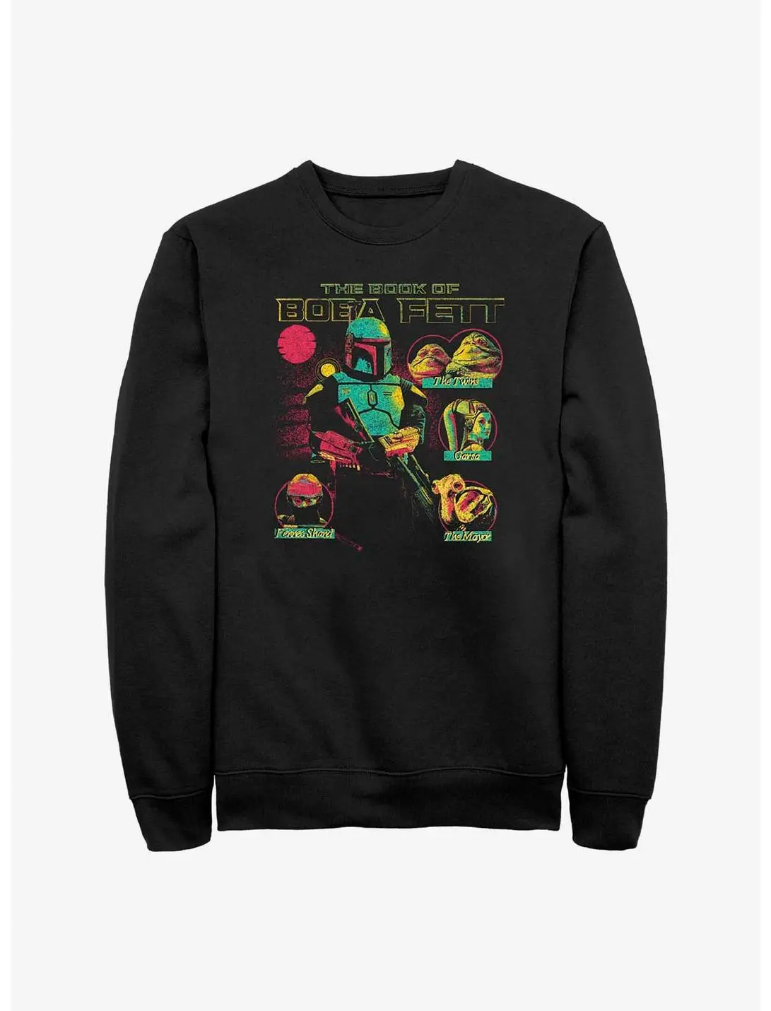 Null Star Wars Book Of Boba Fett Character Circles Sweatshirt 3 Null Star Wars Book Of Boba Fett Character Circles Sweatshirt