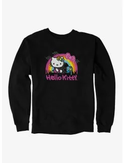 Null Hello Kitty Rainbow Graffiti Sweatshirt
