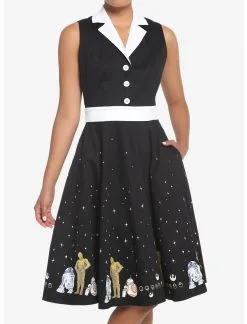 HUNIVERS Her Universe Star Wars Droid Retro Dress