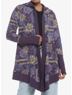 HUNIVERS Her Universe Harry Potter Invisibility Cloak Hooded Cardigan