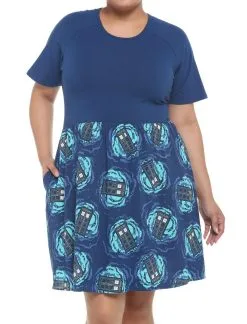 HUNIVERS Her Universe Doctor Who TARDIS Dress Plus Size