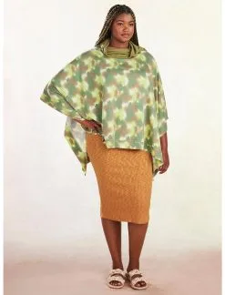 HUNIVERS Her Universe Star Wars Leia Endor Skirt Poncho Plus Size -Sweaters And Cardigans Sales 18205709 av4