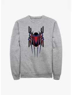 Null Marvel Spider-Man Triple Emblem Stacked Sweatshirt