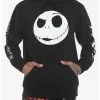 OURUNVRS The Nightmare Before Christmas Jack Jumbo Head Hoodie -Sweaters And Cardigans Sales 18386027 hi