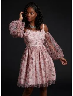 HUNIVERS The School For Good And Evil Evers Cold Shoulder Dress