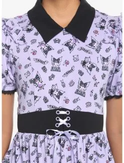 HUNIVERS Kuromi Crystal Ball Lolita Lace Dress -Sweaters And Cardigans Sales 18695102 av3