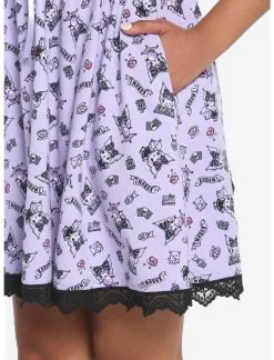 HUNIVERS Kuromi Crystal Ball Lolita Lace Dress -Sweaters And Cardigans Sales 18695102 av4