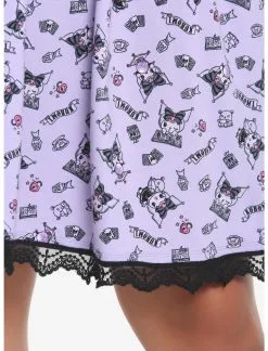 HUNIVERS Kuromi Crystal Ball Lolita Lace Dress Plus Size -Sweaters And Cardigans Sales 18695110 av4