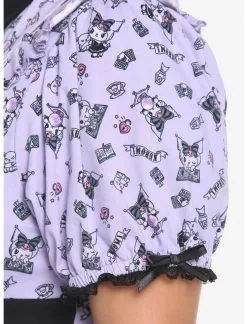 HUNIVERS Kuromi Crystal Ball Lolita Lace Dress Plus Size -Sweaters And Cardigans Sales 18695110 av5