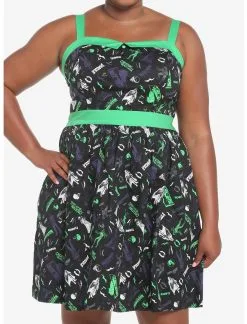 HUNIVERS Universal Monsters Retro Dress Plus Size