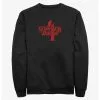 Null Stranger Things 4 Red Logo Sweatshirt -Sweaters And Cardigans Sales 18917288 hi