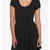 HUNIVERS Black Skater Dress -Sweaters And Cardigans Sales 18984527 hi