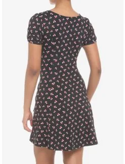 HUNIVERS Black Mushroom Empire Dress -Sweaters And Cardigans Sales 19001172 av2