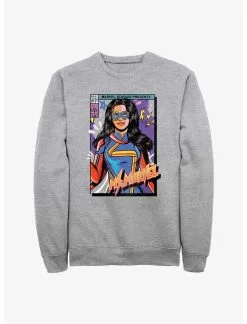 Null Marvel Ms. Marvel Cover Sweatshirt