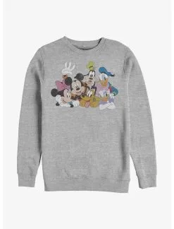 Null Disney Mickey Mouse Vintage Group Sweatshirt