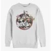 Null Disney Mickey Mouse Retro Group Sweatshirt -Sweaters And Cardigans Sales 19139991 hi