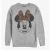 Null Disney Minnie Mouse Face Leopard Bow Sweatshirt 2 Null Disney Minnie Mouse Face Leopard Bow Sweatshirt -Sweaters And Cardigans Sales 19140624 hi