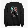Null Marvel Doctor Strange In The Multiverse Of Madness Magic Glitch Sweatshirt