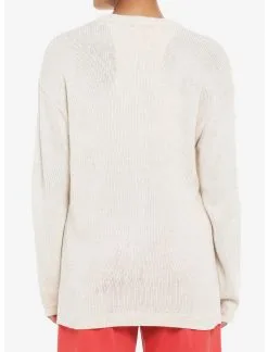 HUNIVERS Disney Winnie The Pooh Embroidered Oversized Cardigan -Sweaters And Cardigans Sales 19178916 av2