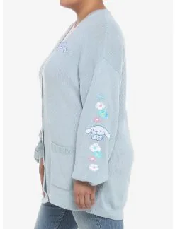 HUNIVERS Cinnamoroll Embroidered Oversized Cardigan Plus Size -Sweaters And Cardigans Sales 19250883 av3