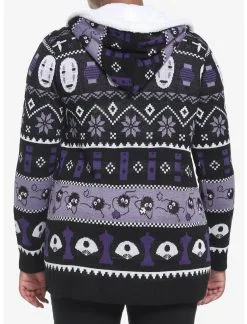 HUNIVERS Her Universe Studio Ghibli Spirited Away Fair Isle Sherpa Open Cardigan Plus Size 7 HUNIVERS Her Universe Studio Ghibli Spirited Away Fair Isle Sherpa Open Cardigan Plus Size -Sweaters And Cardigans Sales 19319358 av2