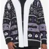 HUNIVERS Her Universe Studio Ghibli Spirited Away Fair Isle Sherpa Open Cardigan Plus Size -Sweaters And Cardigans Sales 19319358 hi