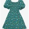 HUNIVERS Her Universe Disney Aladdin Icons Allover Print Smocked Dress -Sweaters And Cardigans Sales 19355935 hi