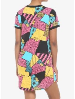 HUNIVERS The Nightmare Before Christmas Sally T-Shirt Dress -Sweaters And Cardigans Sales 19414856 av2