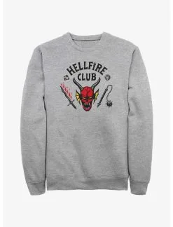 Null Stranger Things Hellfire Club Sweatshirt