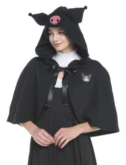 HUNIVERS Kuromi Figural Ears Capelet