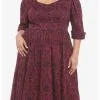 HUNIVERS Her Universe Disney The Haunted Mansion Retro Dress Plus Size -Sweaters And Cardigans Sales 19508373 hi