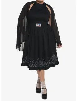 HUNIVERS Her Universe Star Wars Darth Vader Cape Dress Plus Size -Sweaters And Cardigans Sales 19548720 av3