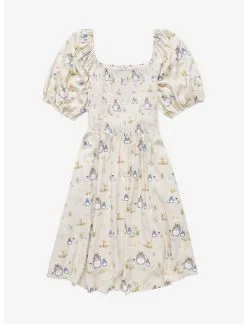 HUNIVERS Her Universe Studio Ghibli My Neighbor Totoro Allover Print Smock Dress